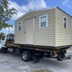 Sheds Relocated , Movemo Casita De Patio Container Rv Trailer Crane Available 