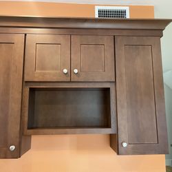 Cabinet And Desk, Granite Top