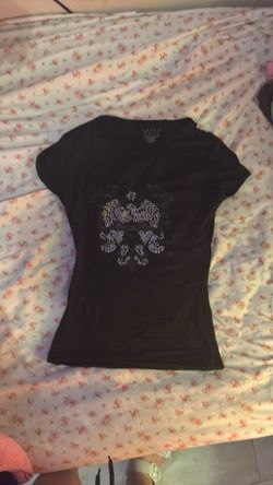 Alt bedazzled fitted tee