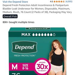 Depends For Woman
