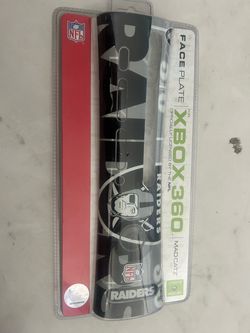 Xbox 360 face plate raiders edition