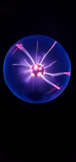 7" Plasma Ball Toy Fun Kids Gift Lightning Science Night Light Lamp Bulb Cool