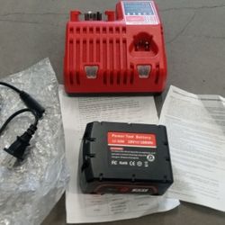 The Charger & The Battery 18 Volts 