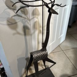 Iron Candle Holder