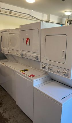 Frigidaire Laundry Center – Top Load Washer + Electric Dryer, 27"