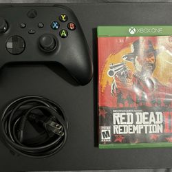Xbox One X (with 1 Controller & Red Dead II)