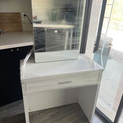 Vanity With Mirror 