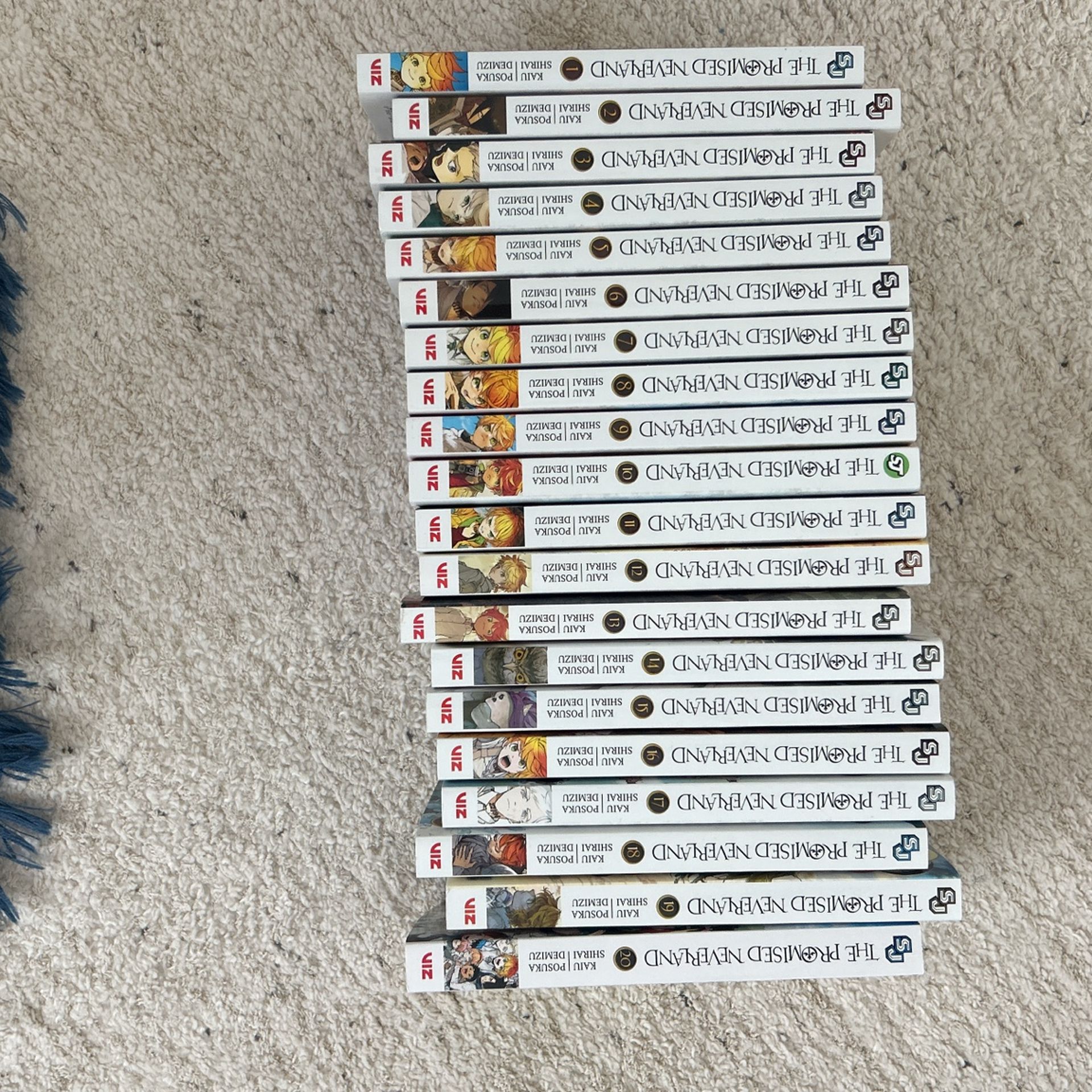 Promised Neverland Manga Series : Vol.1 -20