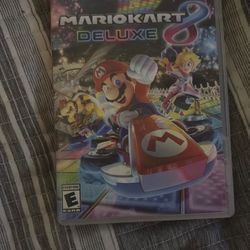 Mariokart 8 deluxe and super smash bros Nintendo switch games