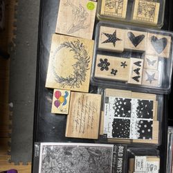 Stampin up And Crafters Corner Clear Stamps 