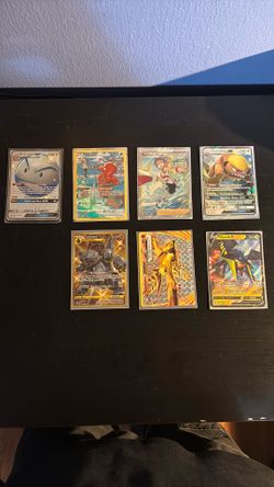 Rares, Gx, full arts, Break Pokemon cards
