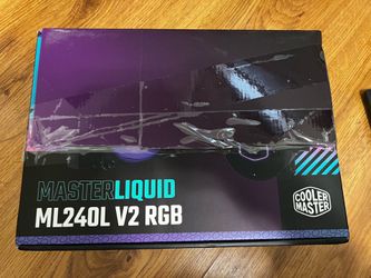 New Cooler Master MasterLiquid ML240L V2 RGB 240mm AIO CPU Cooler