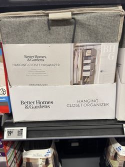 Better Homes And Garden HANGING CLOSET ORGANIZER