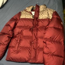 Coach Puffer Jacket (read Description