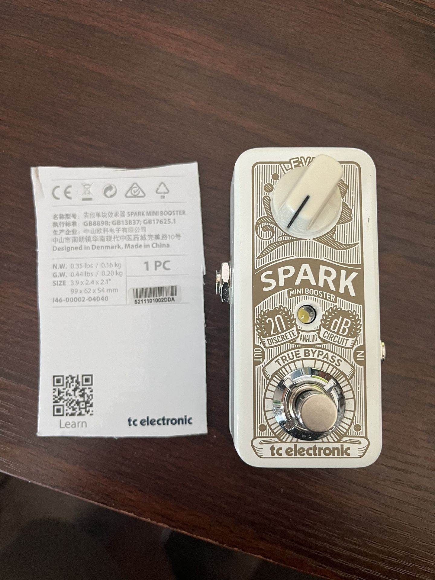 TC Electronics Spark Mini Booster Pedal