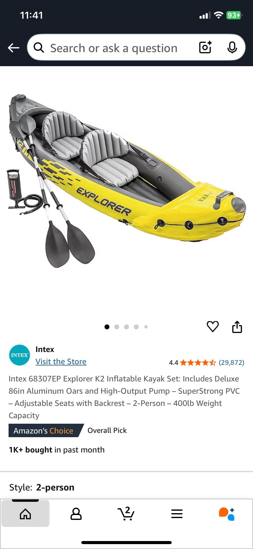 Priced To Sell: Inflatable Kayaks