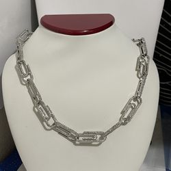 13mm/20-22” Paper Clip Chain Necklace 