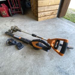 Worx 20v Battery Leaf Blower And Weed Wacker