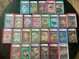 Pokemon slabs PSA 10