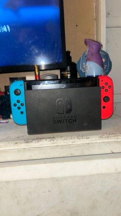 Nintendo Switch With Super Smash Bros
