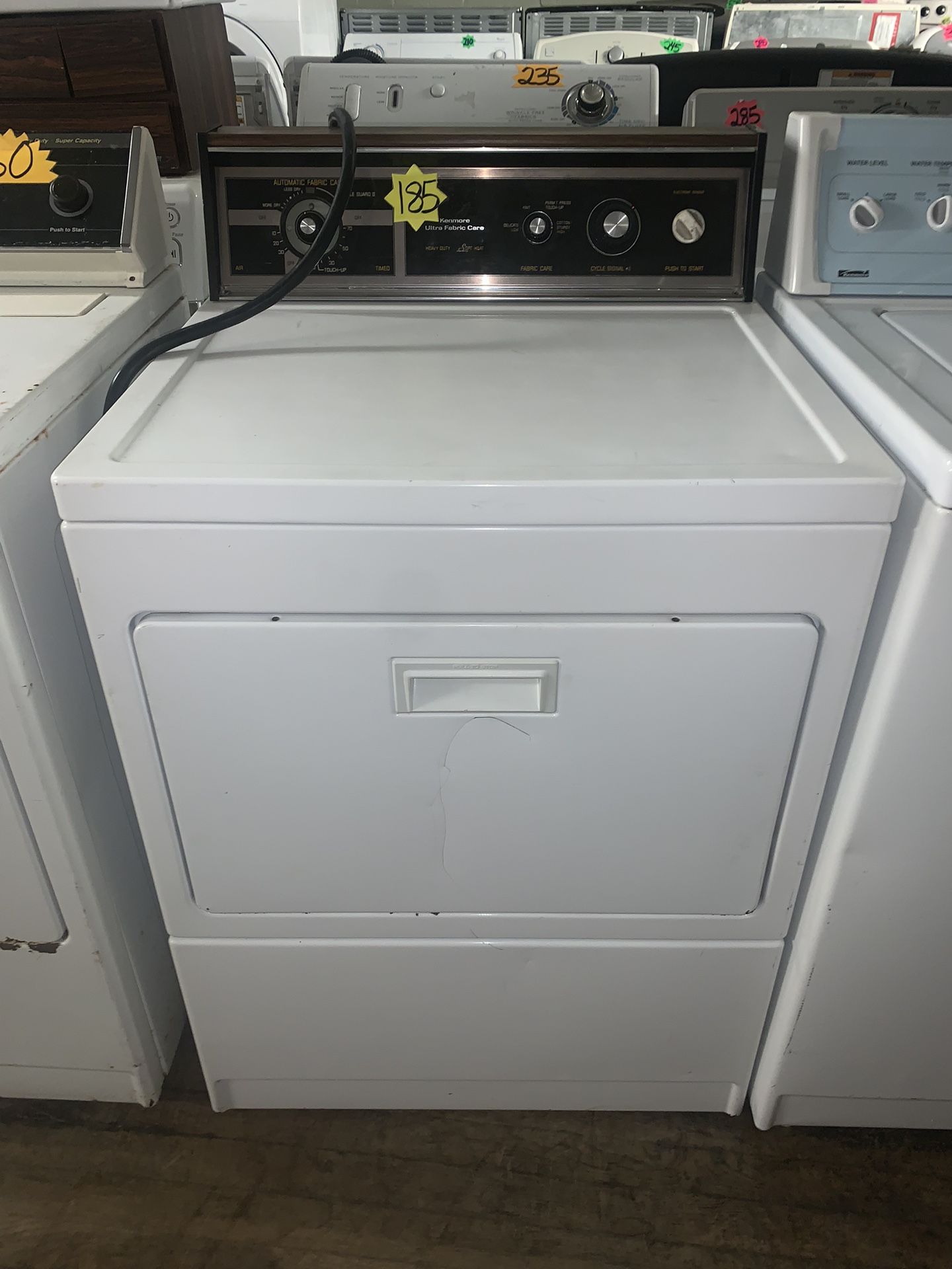 White Kenmore Standard Dryer
