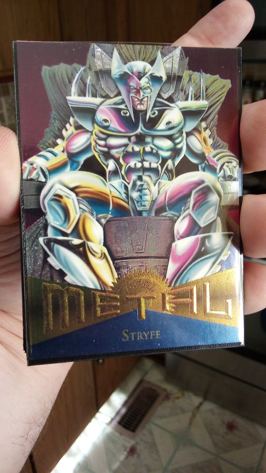 1995 Marvel Metal Vintage Mint Condition Base Set Card Stryfe