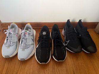 3 Pairs of Sneakers – Nike Men’s shoes