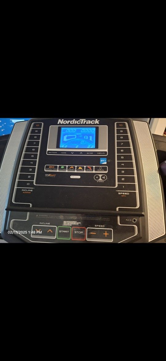 NordiTrac Treadmill Like NEW!!