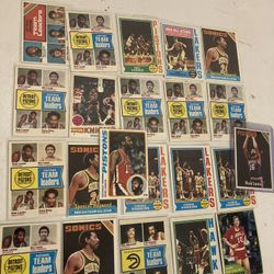Vintage Basketball Cards 