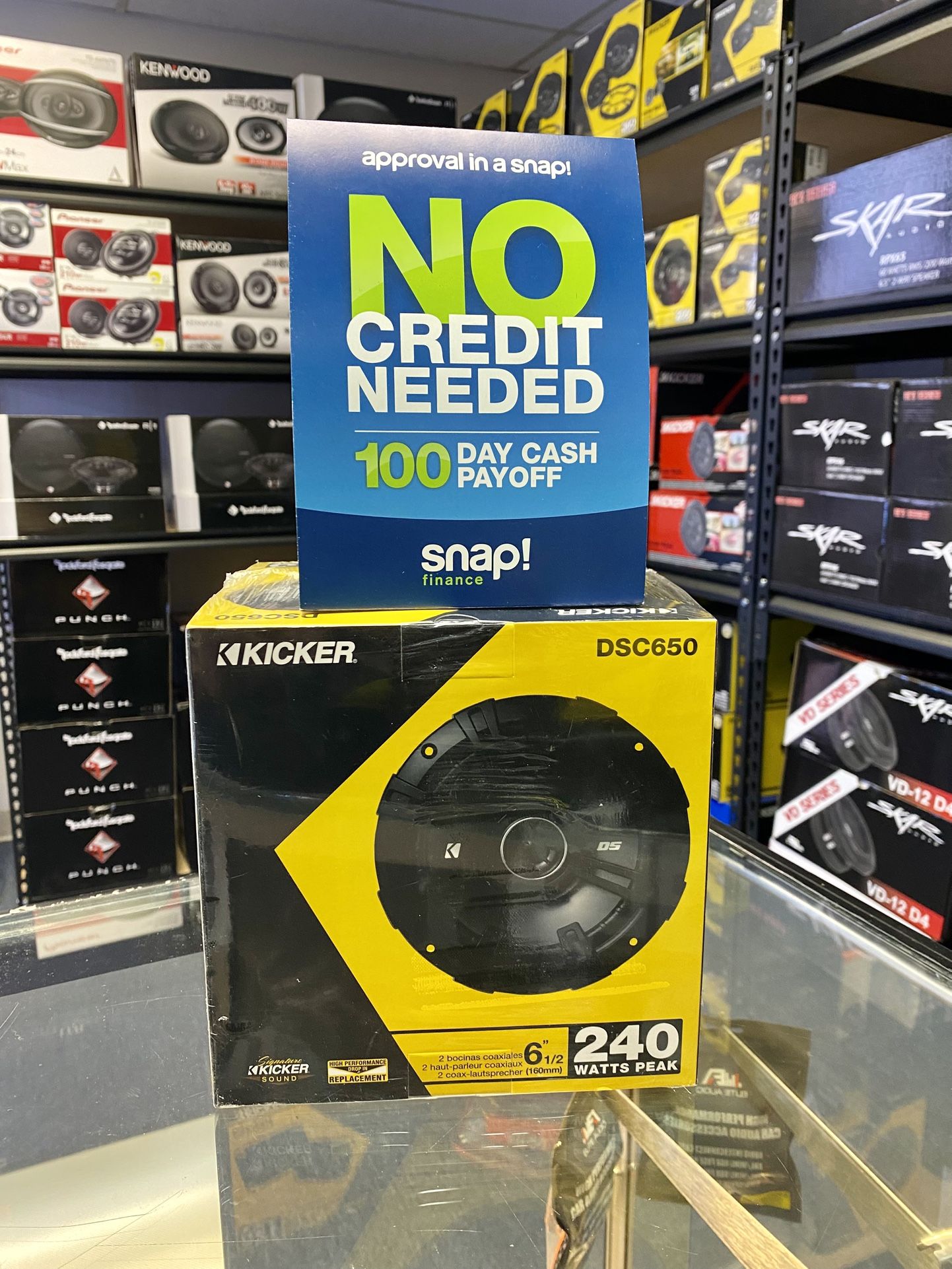 New KICKER 6.5β inch 240 Watts Max Car Audio Speakers (pair)π₯π