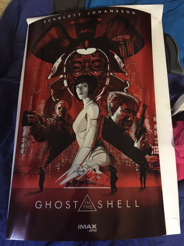 Ghost in the shell fan event poster