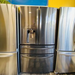 Refrigerador Negro LG A Pagos Flexibles