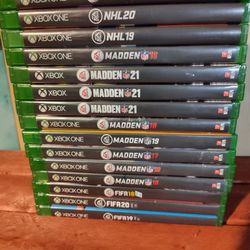 Xbox One Sports Game Lot 