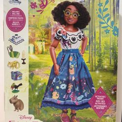 Disney Encanto Mirabel Doll Playset – Includes 7 Accessories – New in Box