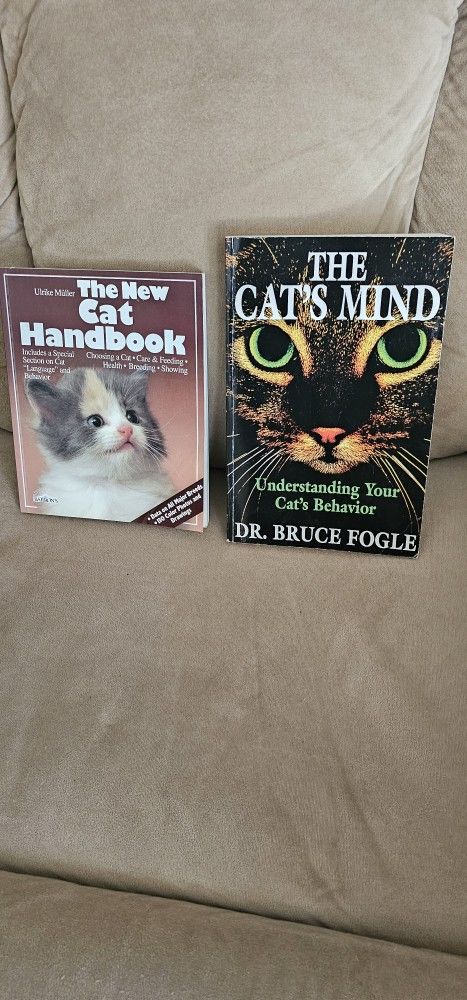 2 Cat Care Books