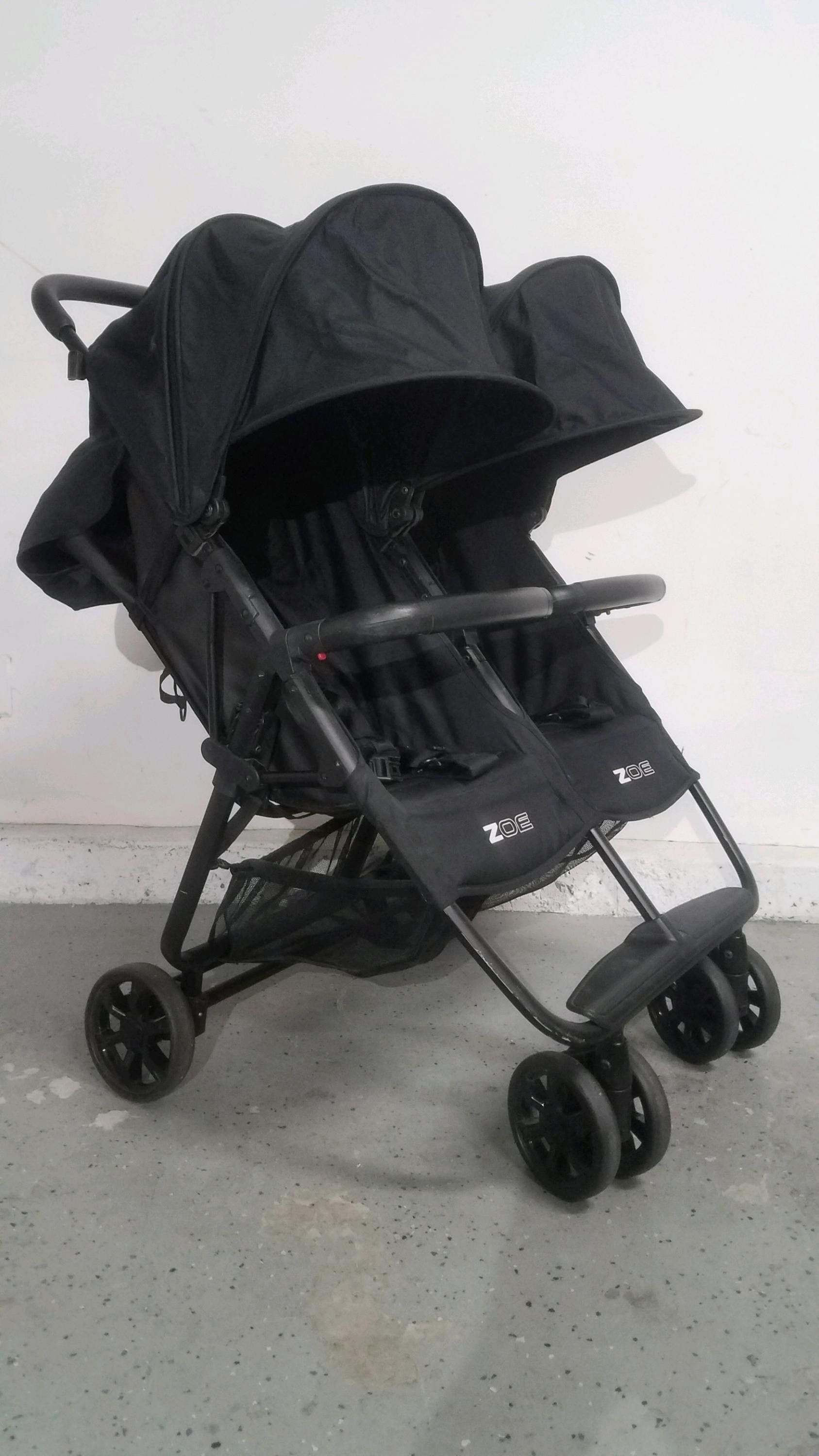 Zoe ultralight travel double umbrella stroller