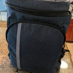Insulated Cooler Backpack - Navy Blue