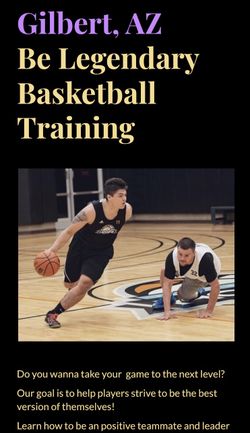 Basketball training