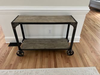 Rustic Industrial Table 