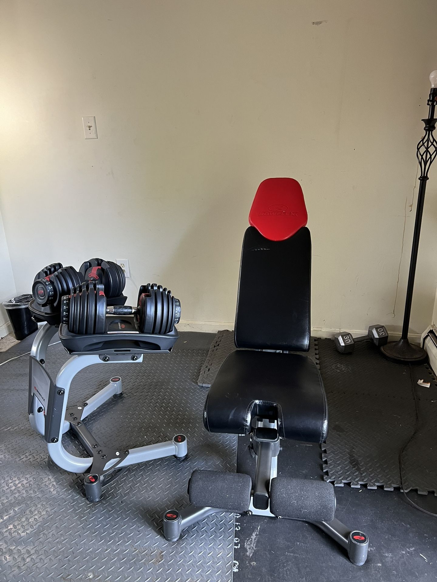 Bowflex Dumbells 552 With Stand And Rack