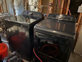 GE Profile Washer and Dryer Set