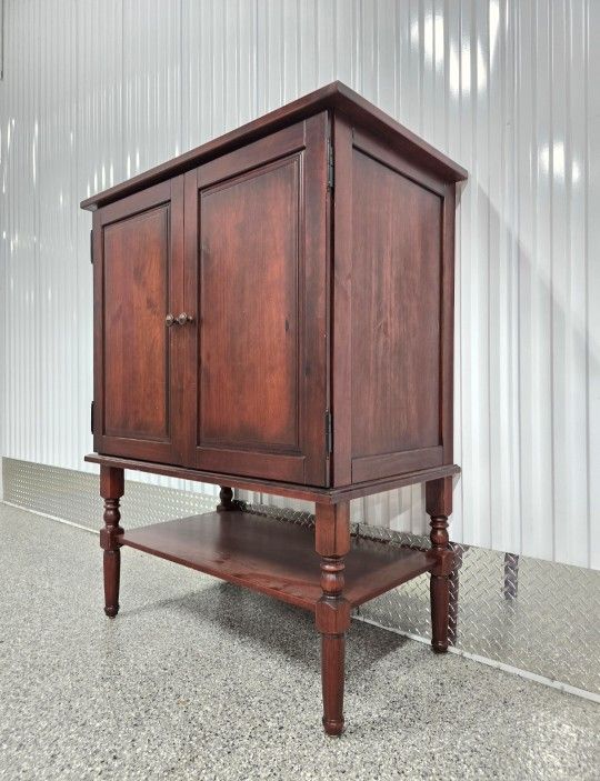 Pier 1 Solid Wood Cabinet / Accent Hutch