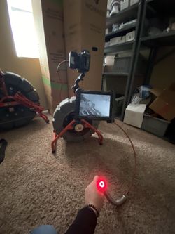 Ridgid Seesnake B&W camera head 200 ft long cable