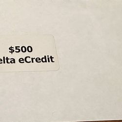 Delta $500 eCredit