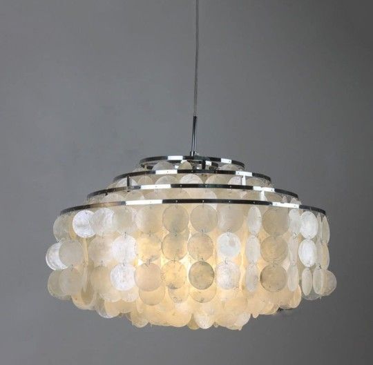 Chandeliers, Pastoral Shell Wind Chime Chandelier