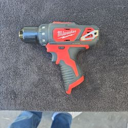 Milwaukee M12 3/8" Drill/Driver, model number 2407-20. 