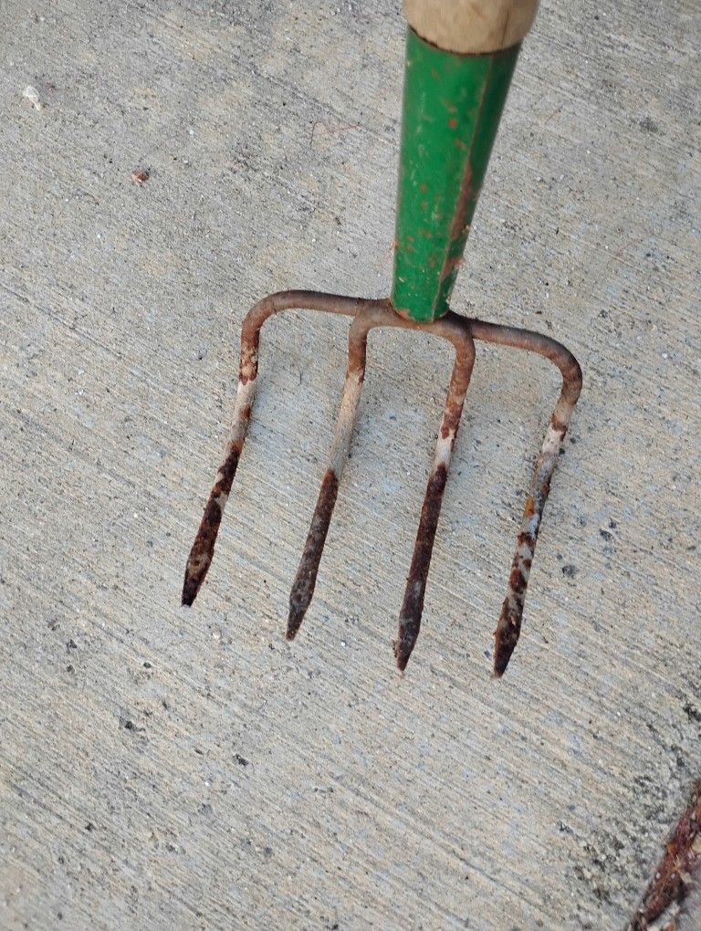 Corn Rake , Or A Smaller Pitch Fork