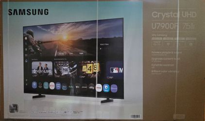 Brand new Samsung 75 inch UHD UN75U7900FFXZA