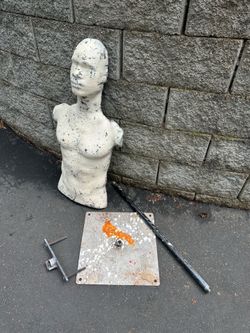 Rubber dummy target