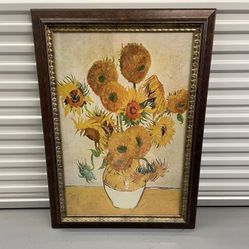 Vincent Van Gogh Sunflowers Big Frame 